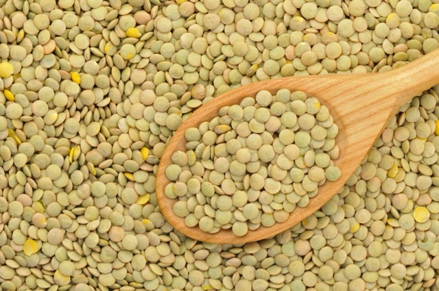 Green lentils