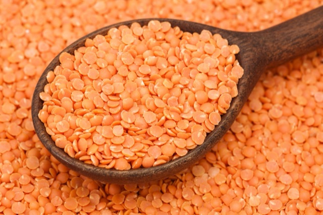 Red lentils