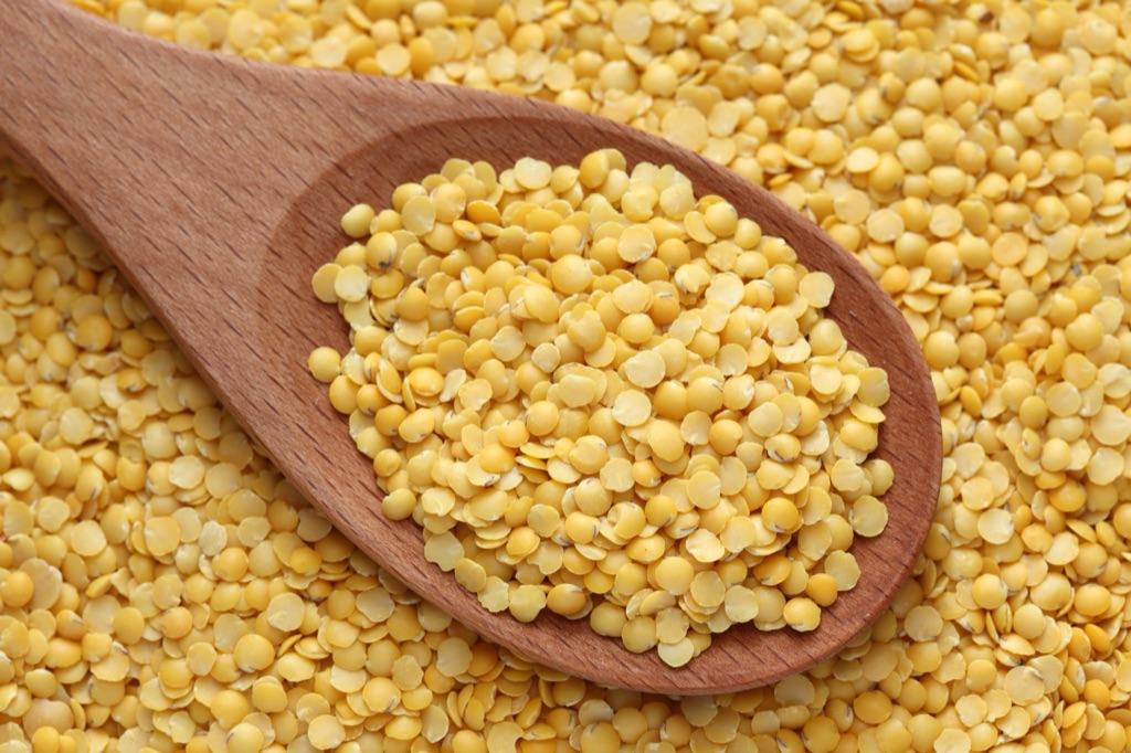 Yellow lentils